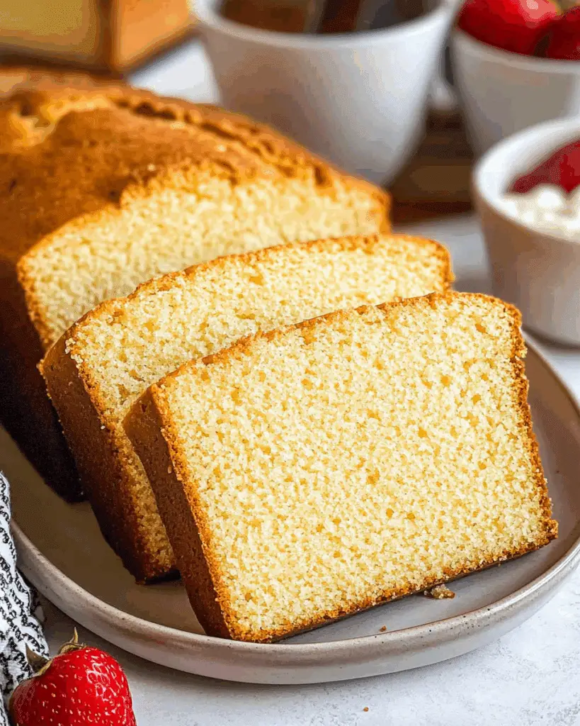 Blissful Almond Flour Pound Cake