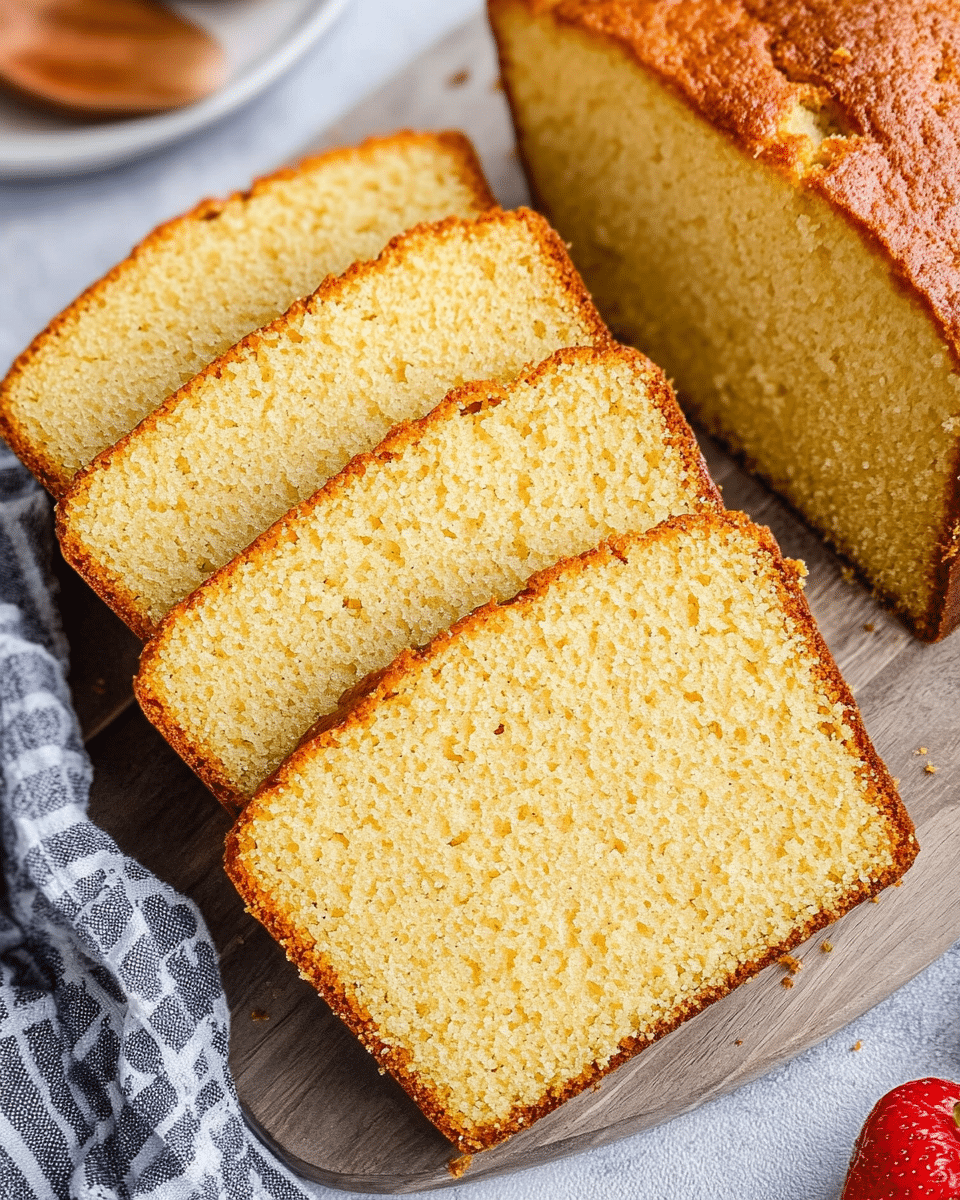 Blissful Almond Flour Pound Cake
