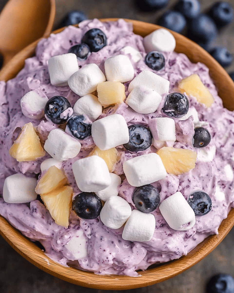 Blueberry Fluff Salad