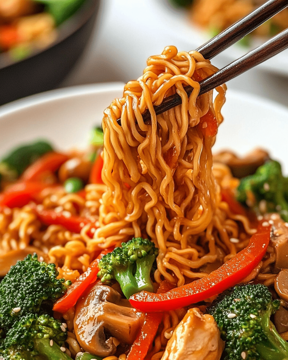 Chicken Ramen Stir Fry