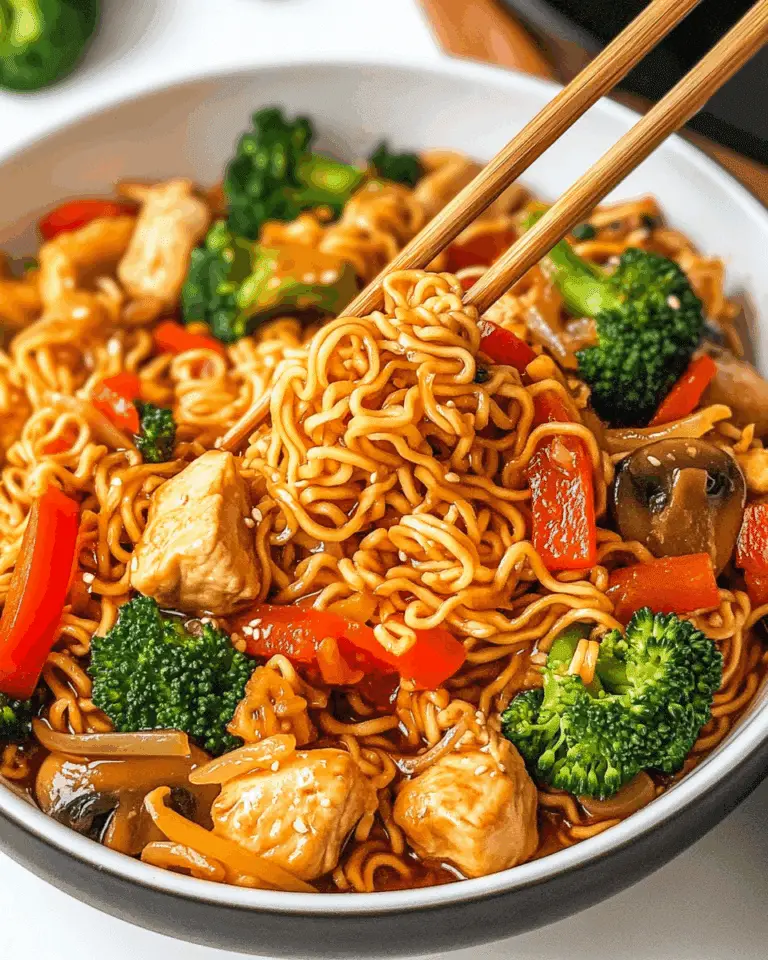 Chicken Ramen Stir Fry