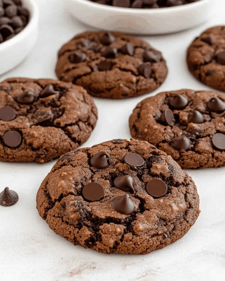 Double Chocolate Chip Cookies