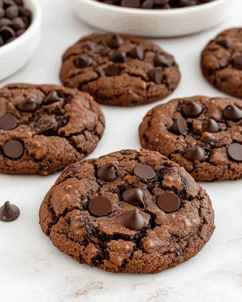 Double Chocolate Chip Cookies