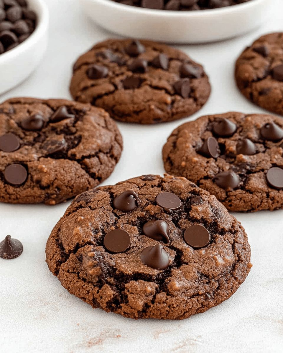 Double Chocolate Chip Cookies
