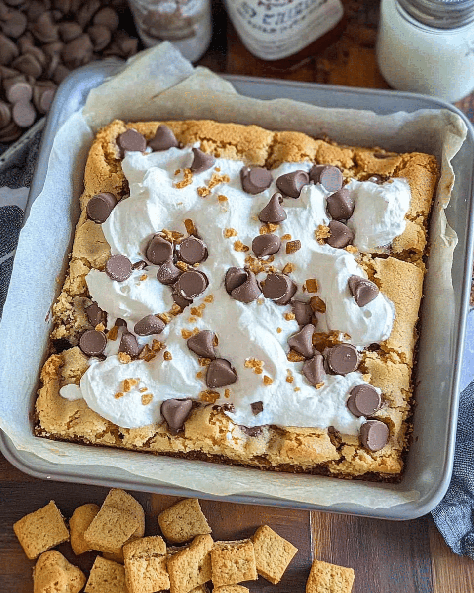 S'mores Cookie Bars