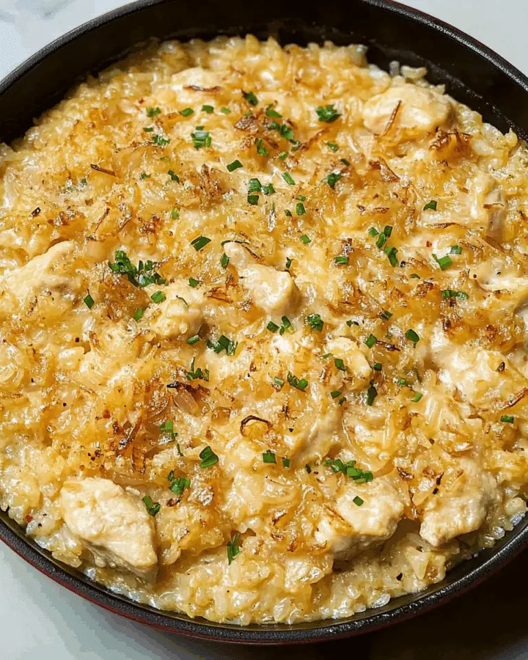 French Onion Chicken Rice
