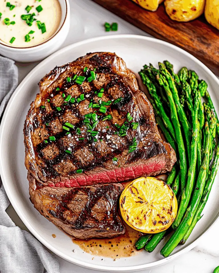 Grilled Ribeye Steak