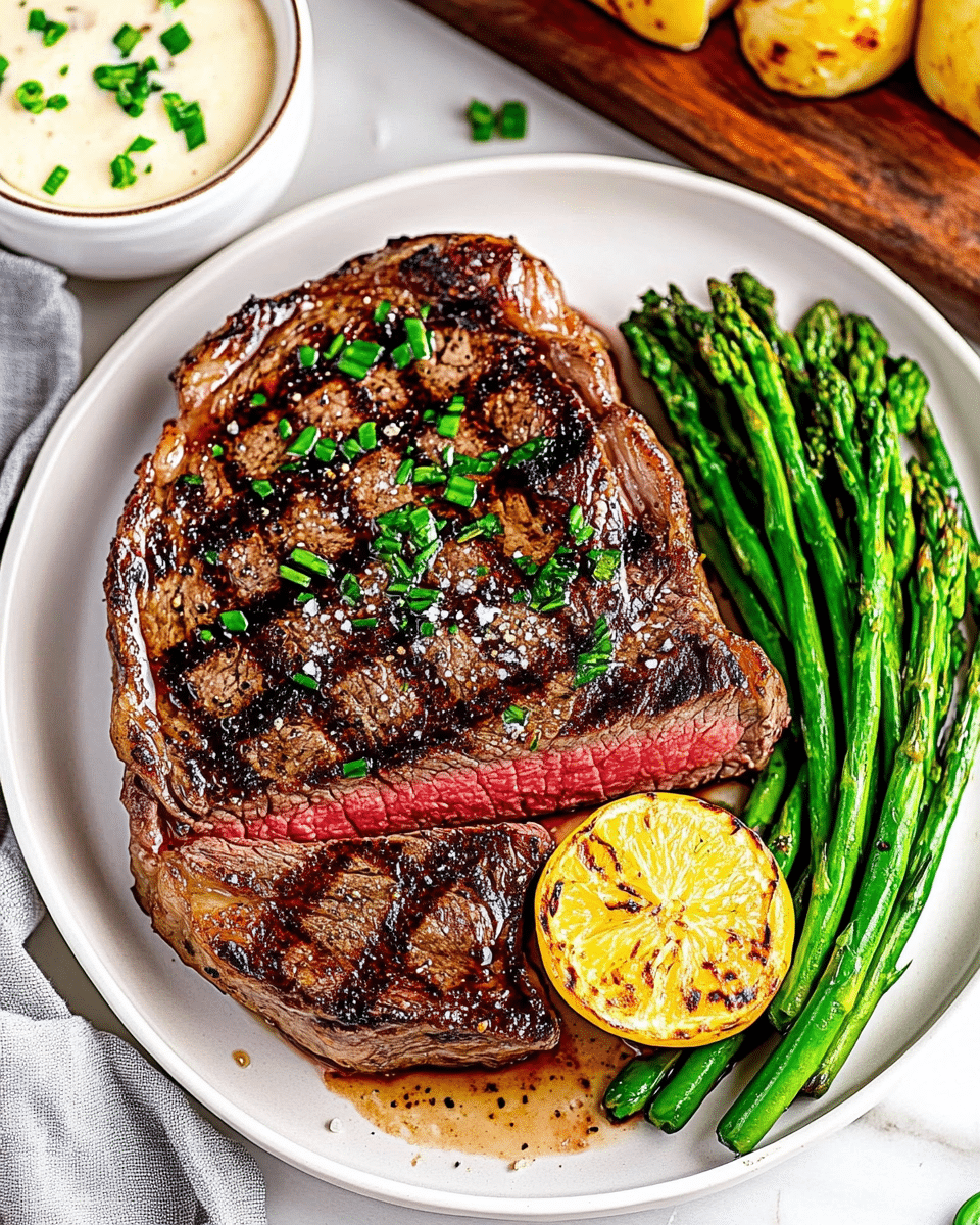 Grilled Ribeye Steak