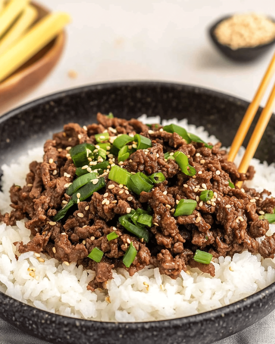Korean Beef Bowl