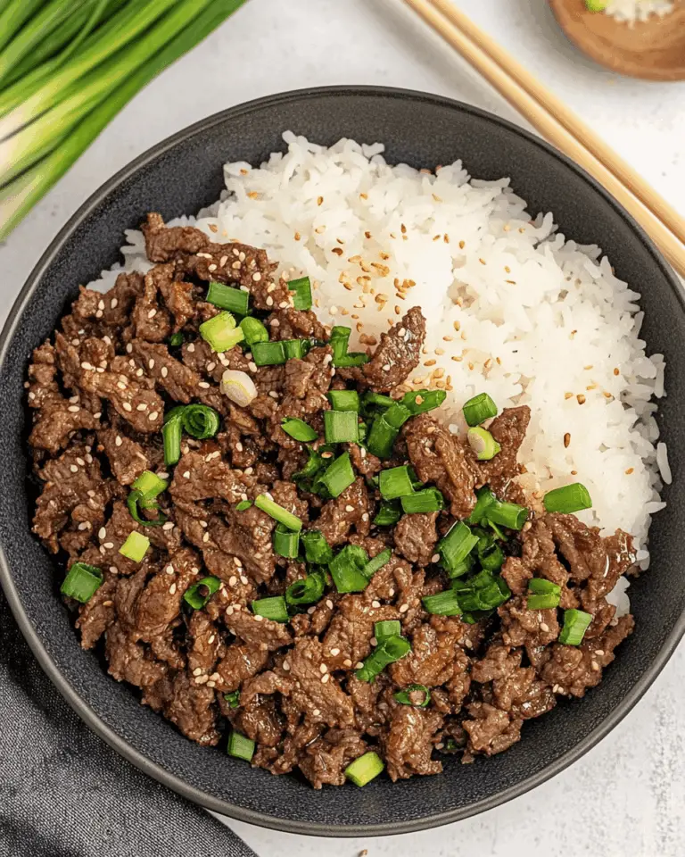 Korean Beef Bowl