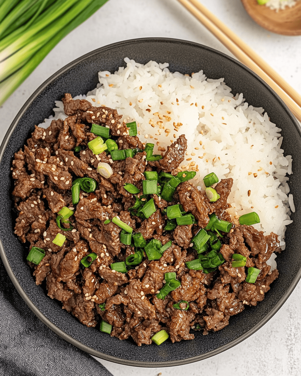 Korean Beef Bowl