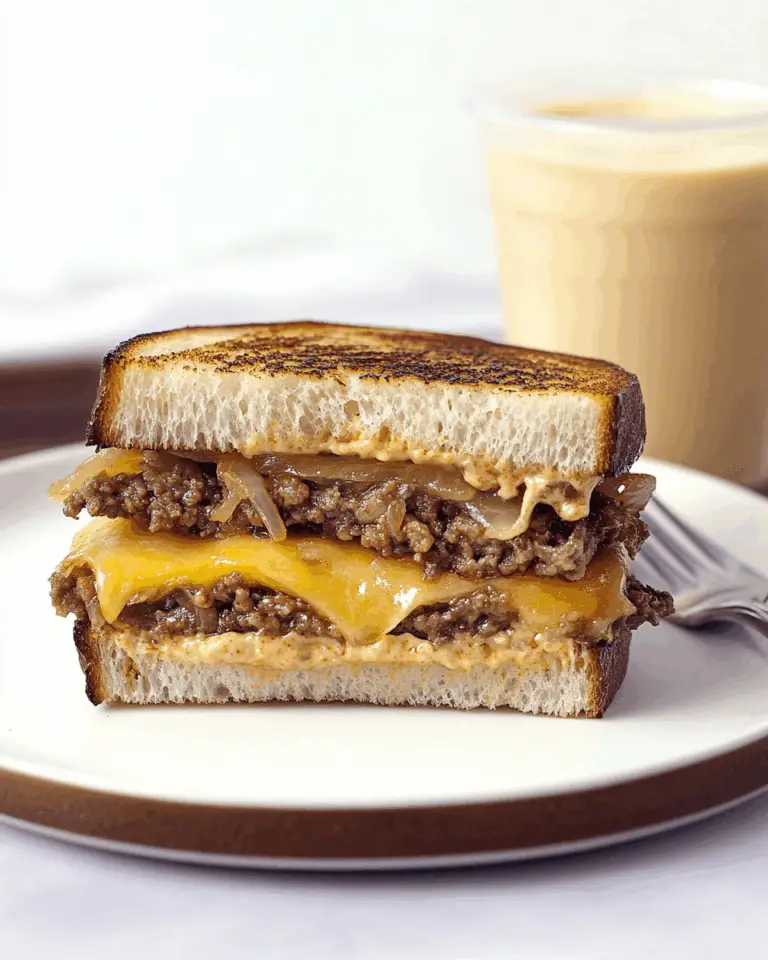 Patty Melt with Secret Sauce