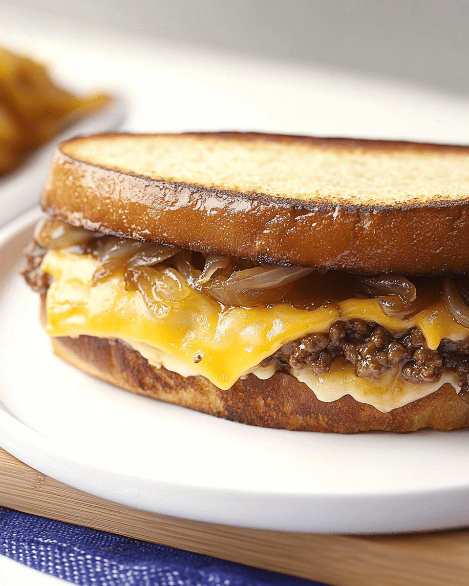Patty Melt with Secret Sauce