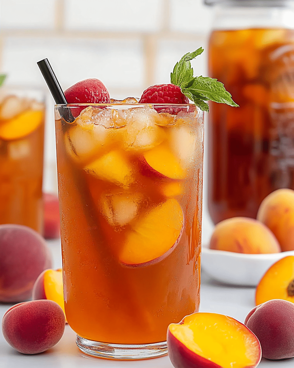 Peach Iced Tea