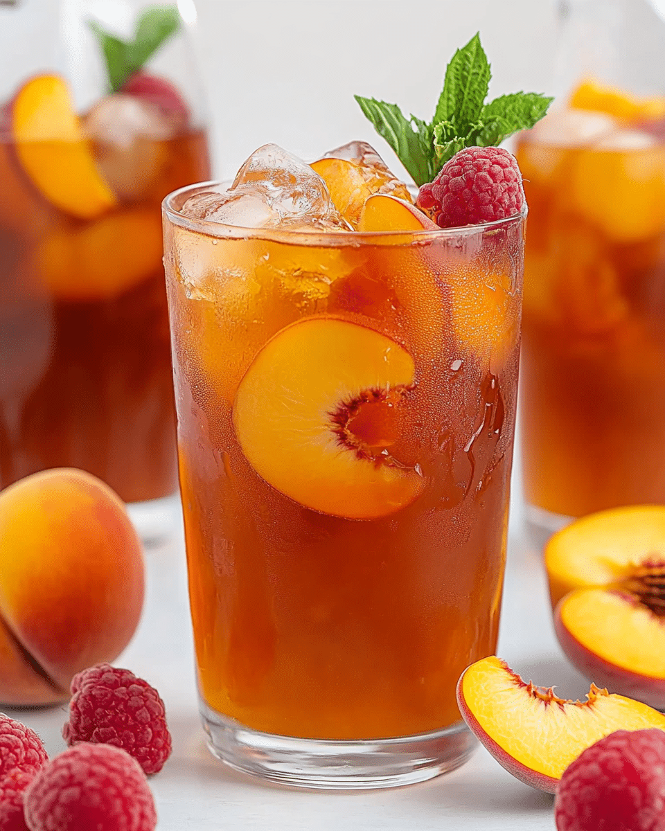 Peach Iced Tea