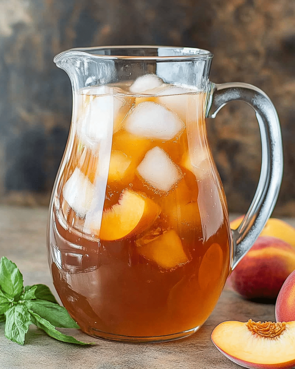 Peach Iced Tea