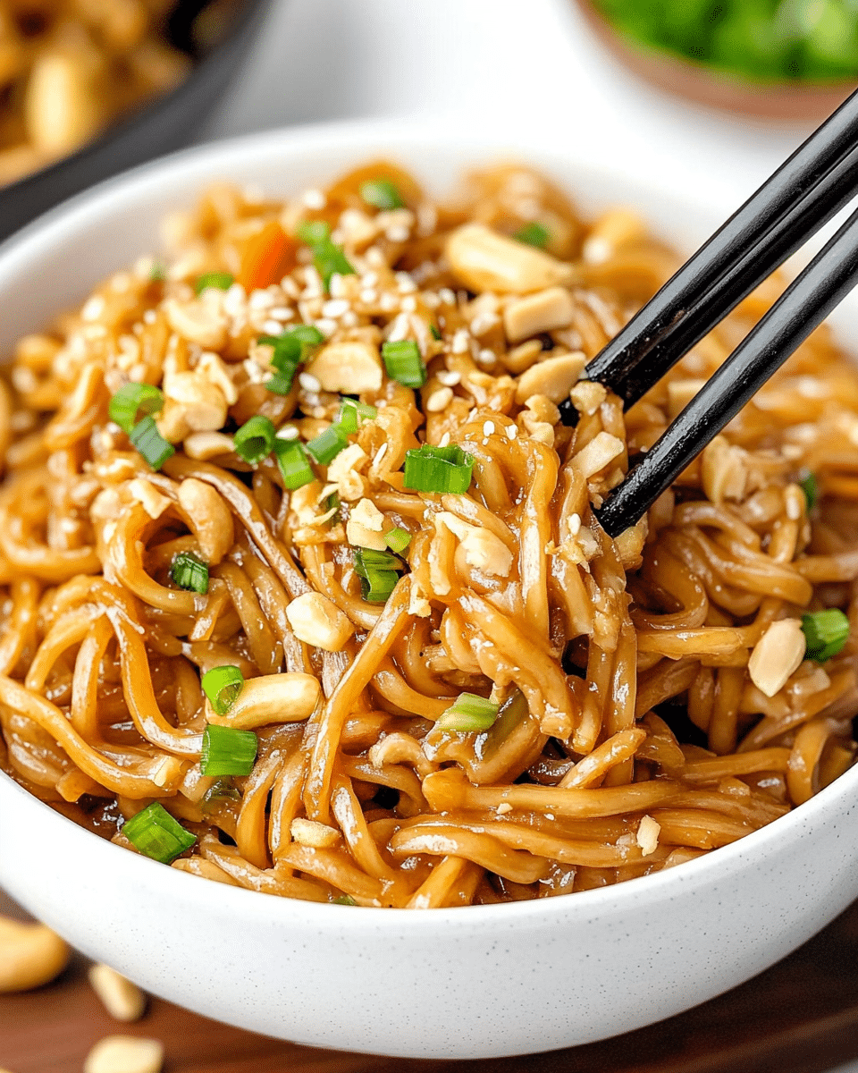 Peanut Noodles