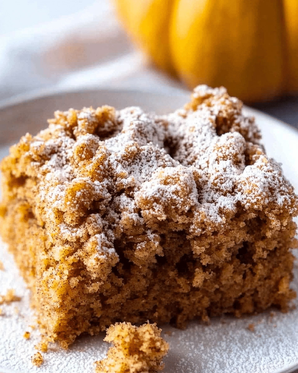 Pumpkin Coffee Cake