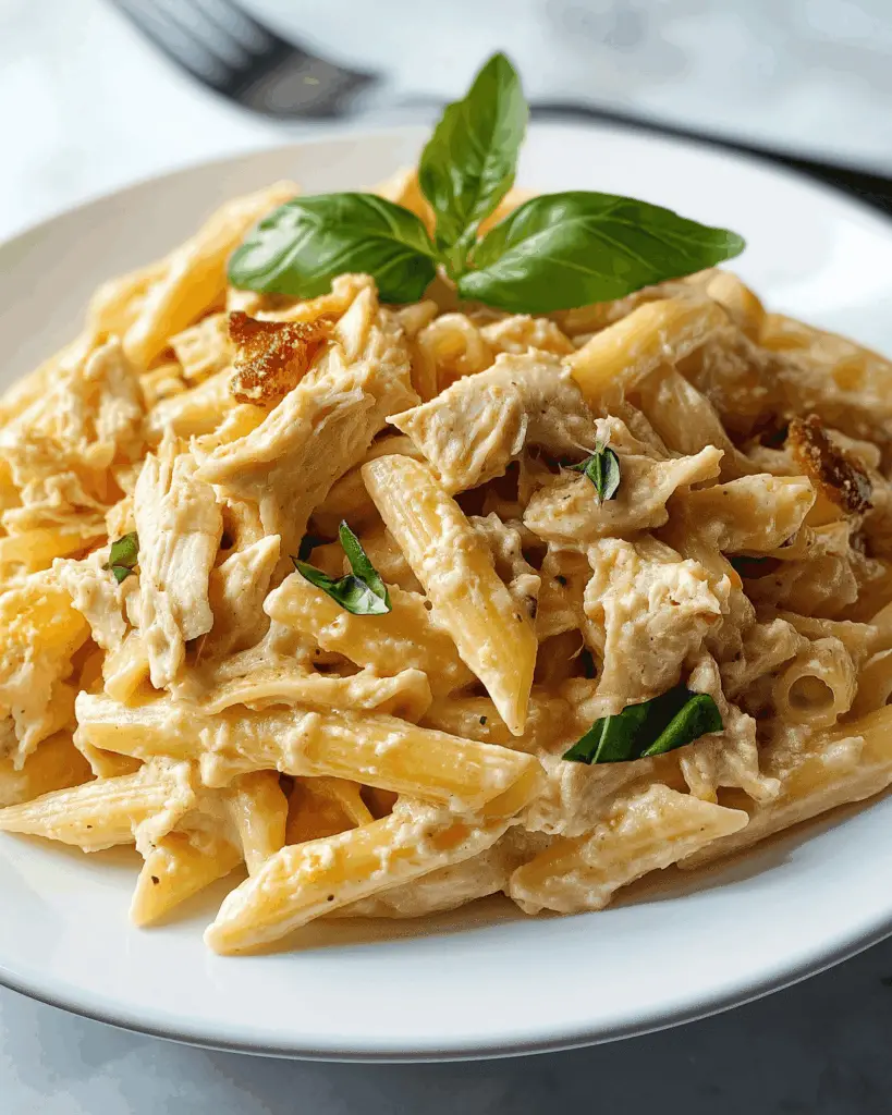 Slow Cooker Olive Garden Chicken Pasta
