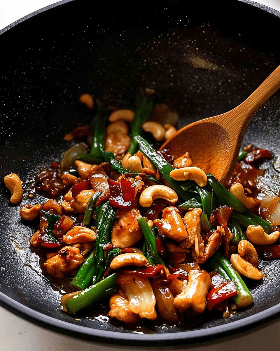 Thai Cashew Chicken Stir Fry
