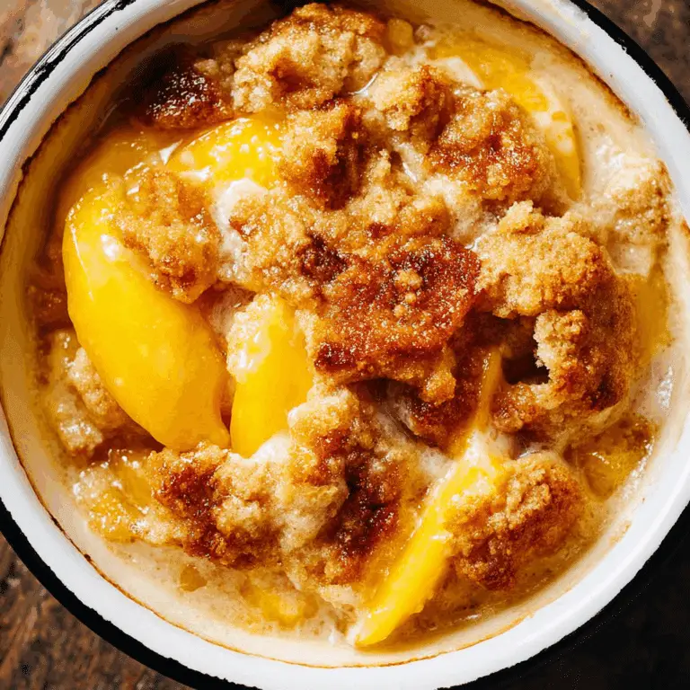 Peach Cobbler
