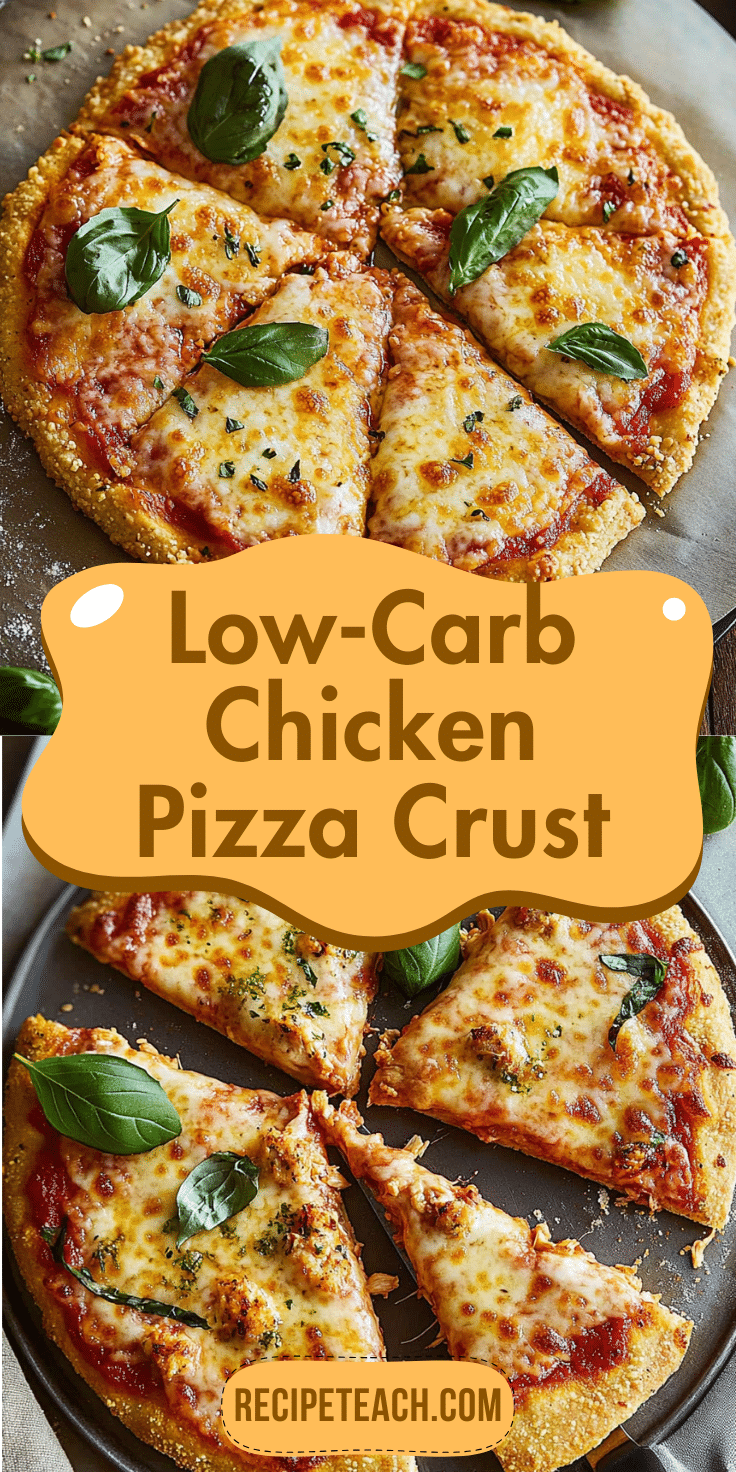 Chicken Crust Pizza | Recipe Teach