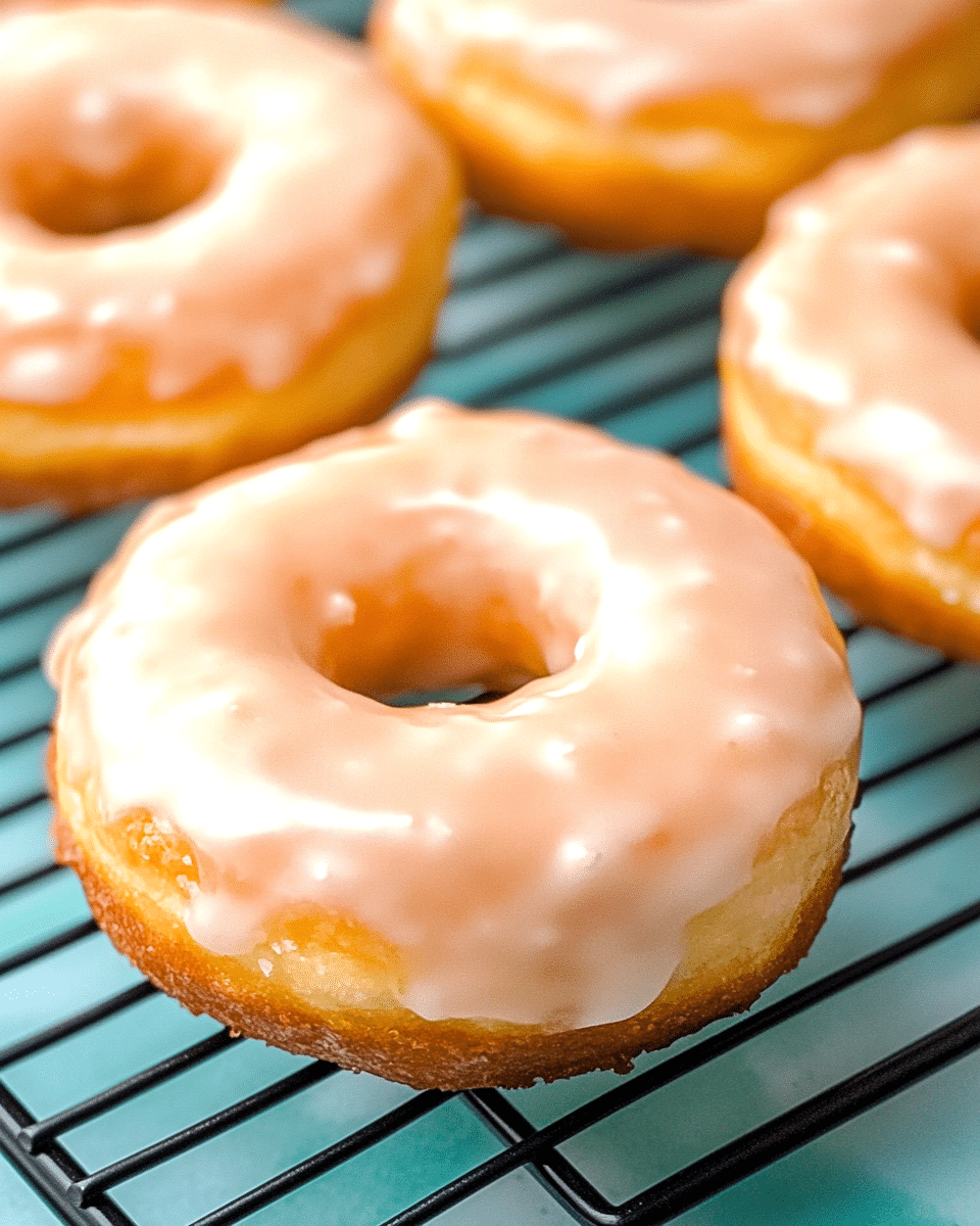Air Fryer Glazed Donuts