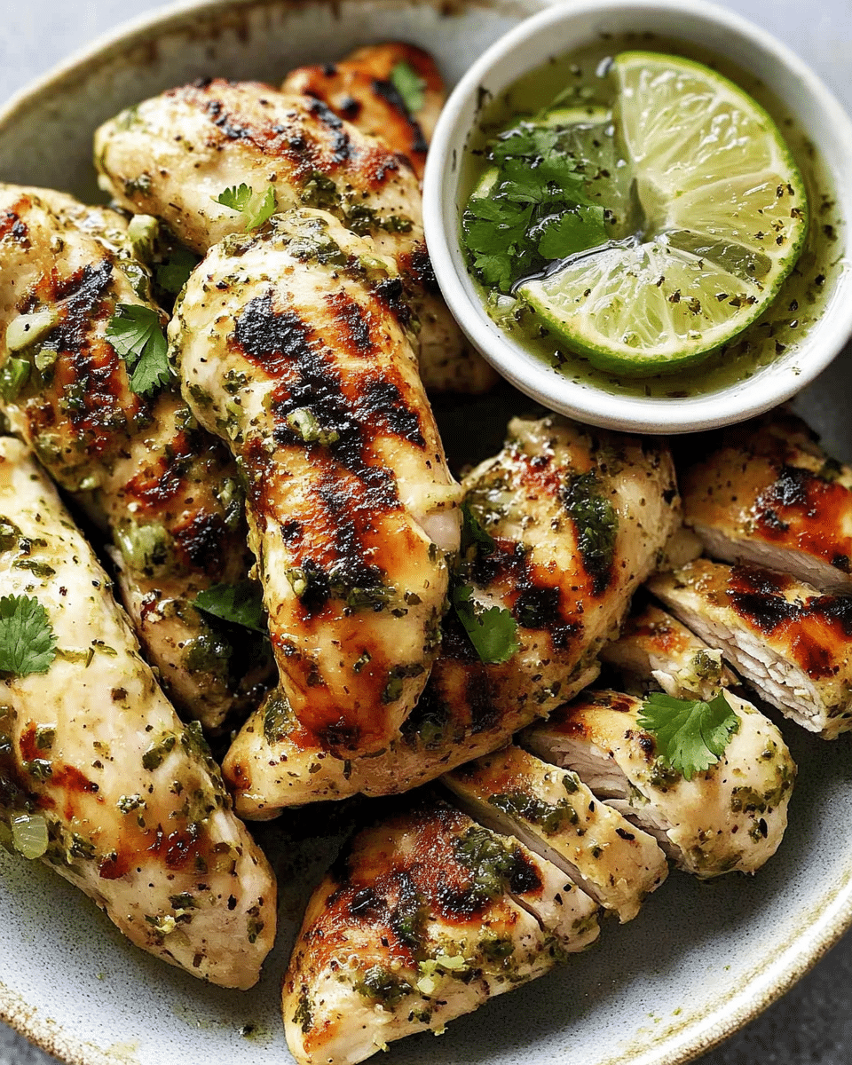Air Fryer Lime Chicken