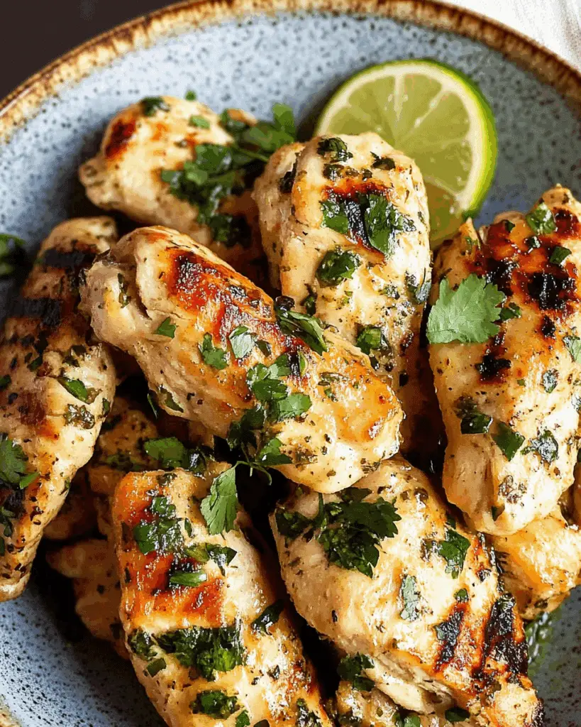 Air Fryer Lime Chicken