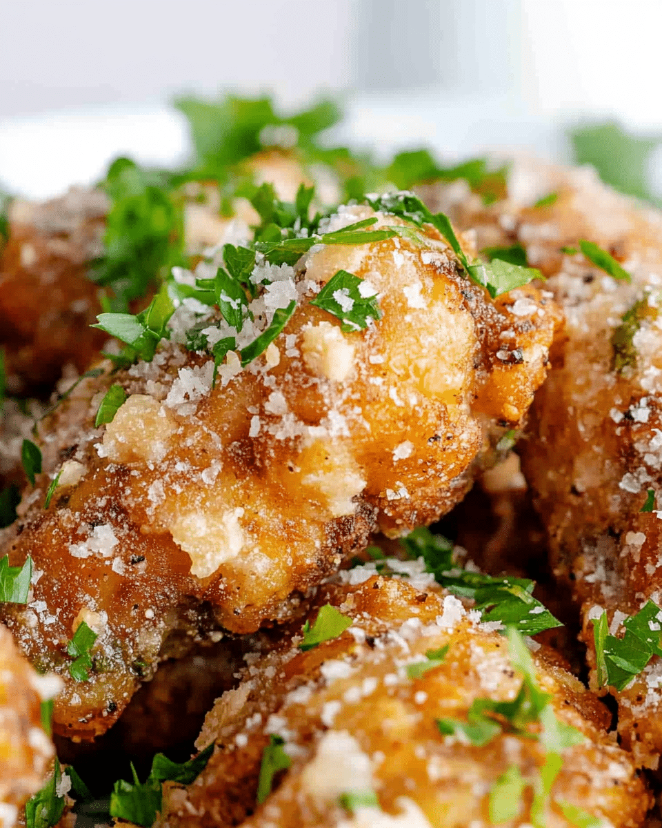 Air Fryer Garlic Parmesan Chicken Wings