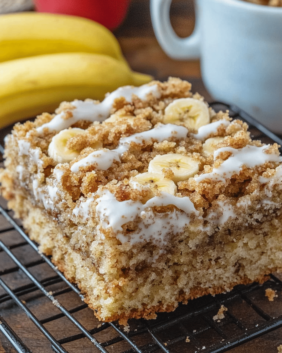 Banana Crumb Coffee Cake