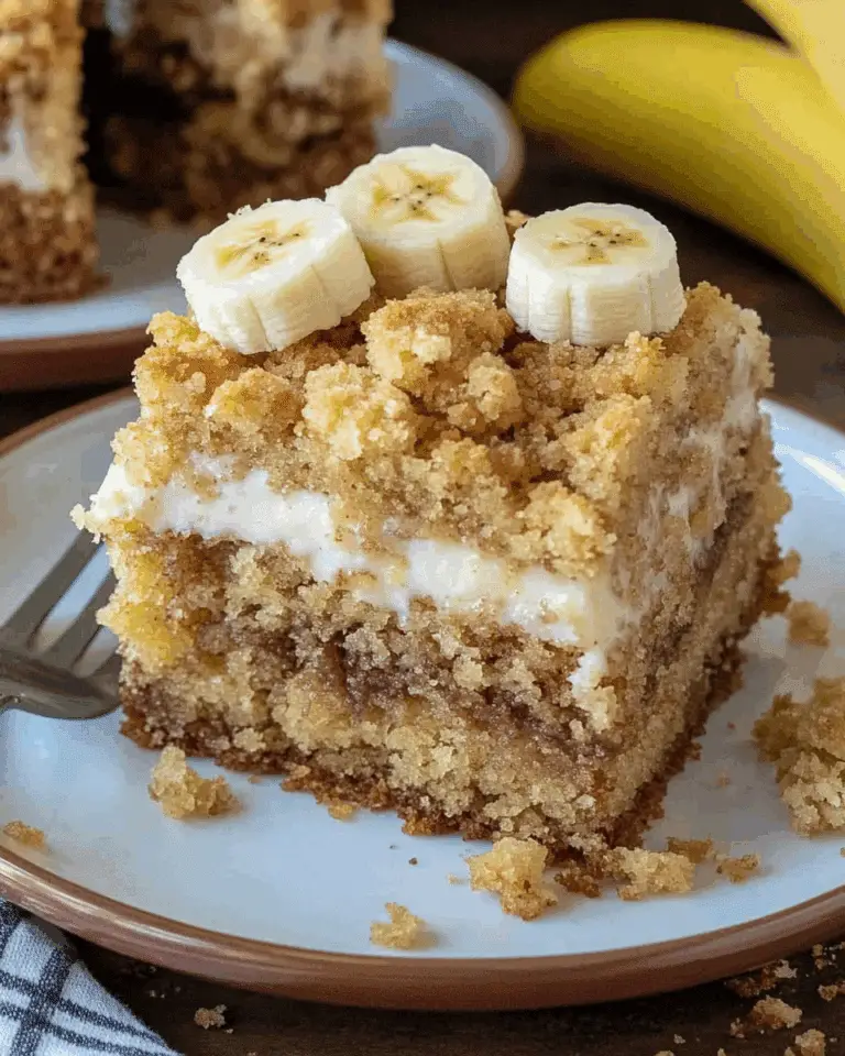 Banana Crumb Coffee Cake