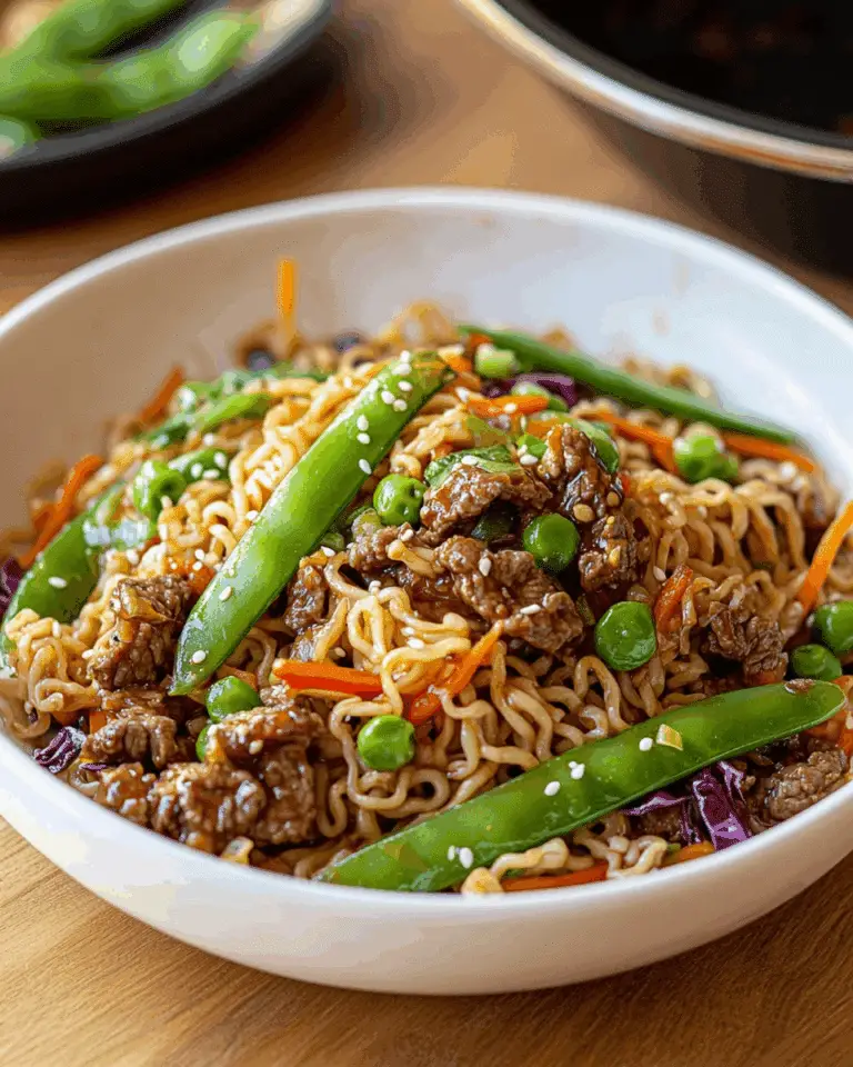 Beef and Ramen Noodle Stir Fry