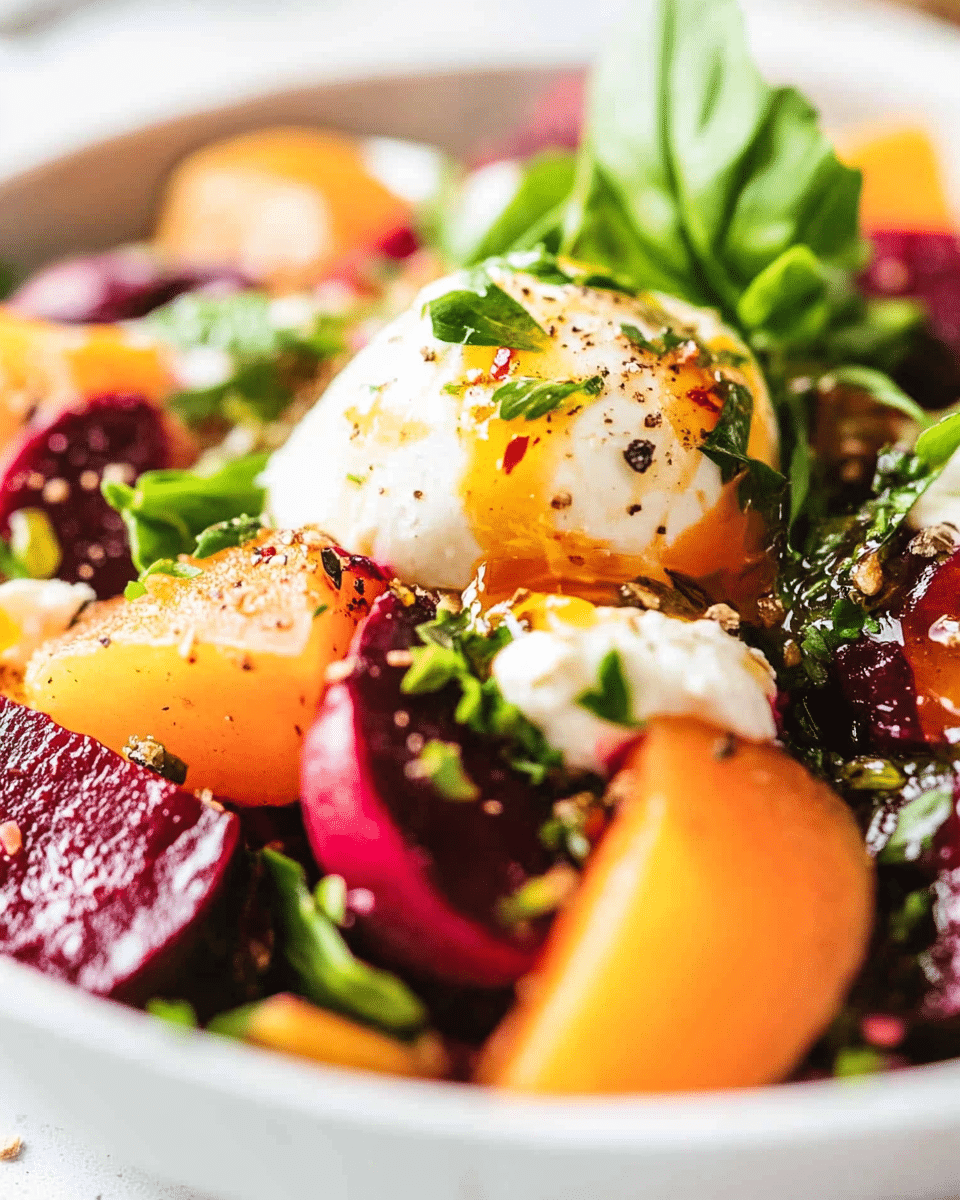 Beet and Burrata Salad