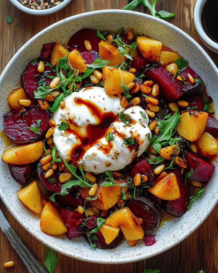 Beet and Burrata Salad