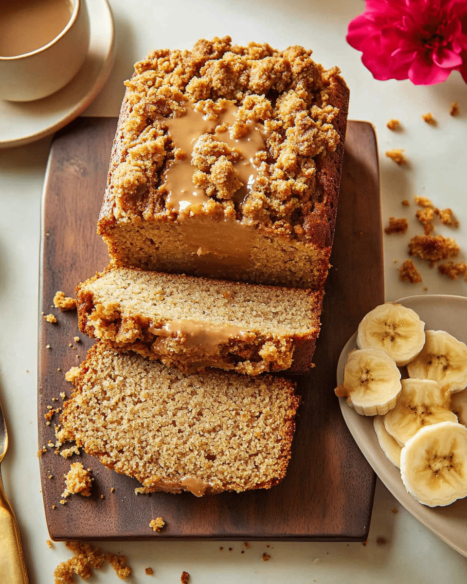 Biscoff Banana Bread