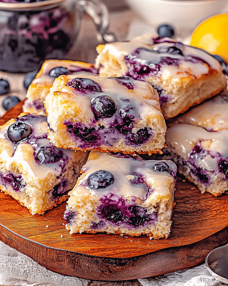 Blueberry Butter Swim Biscuits