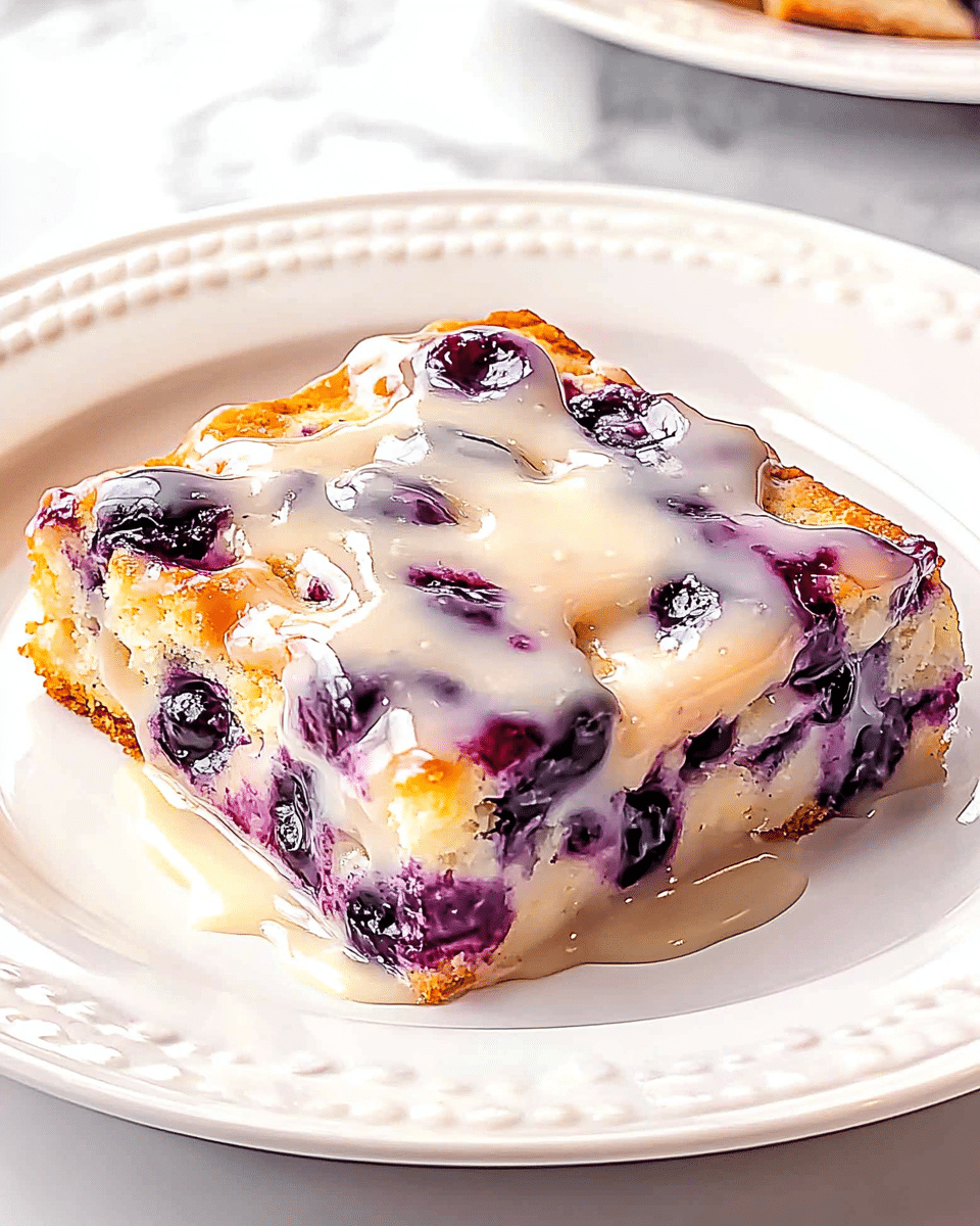 Blueberry Butter Swim Biscuits