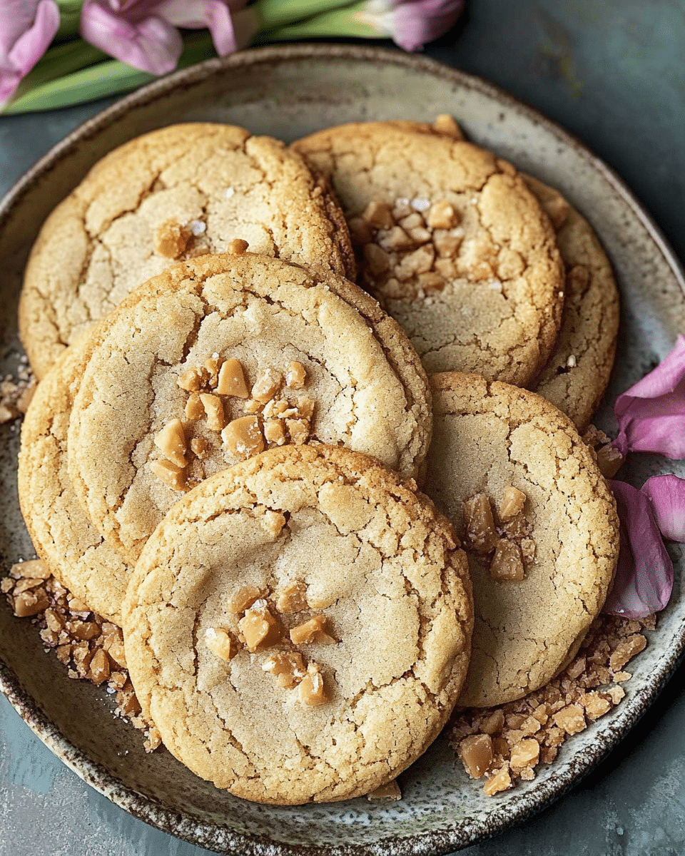 Brown Butter Toffee Cookies