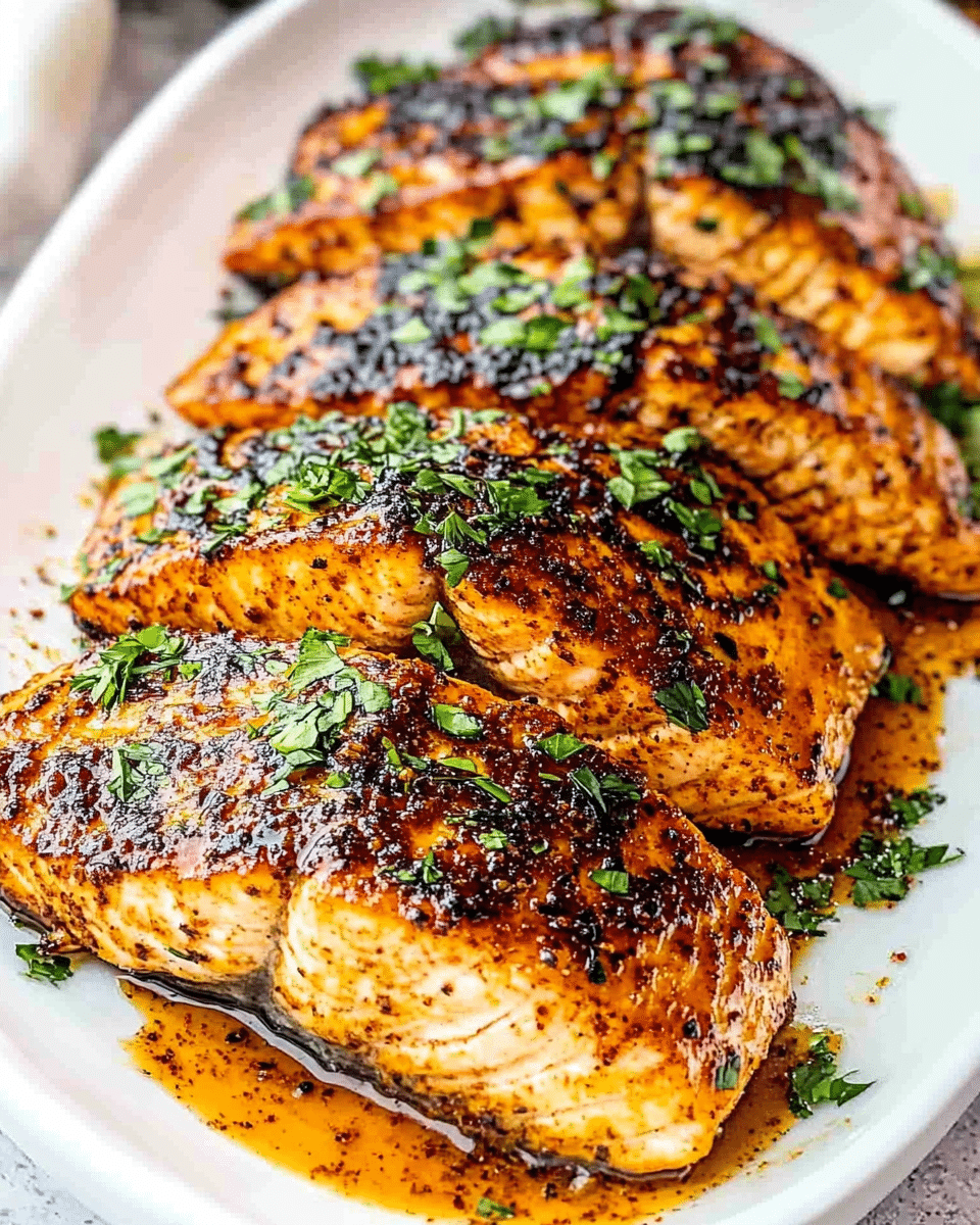Cajun Honey Butter Salmon