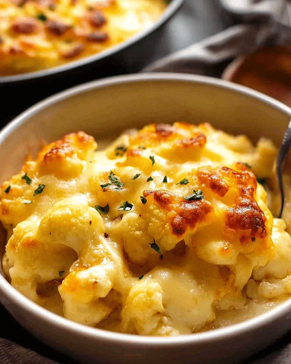 Cauliflower Cheese