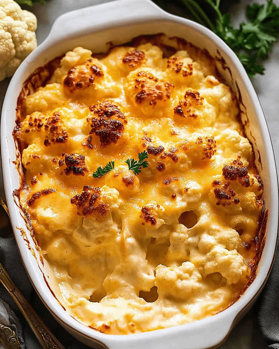 Cauliflower Cheese