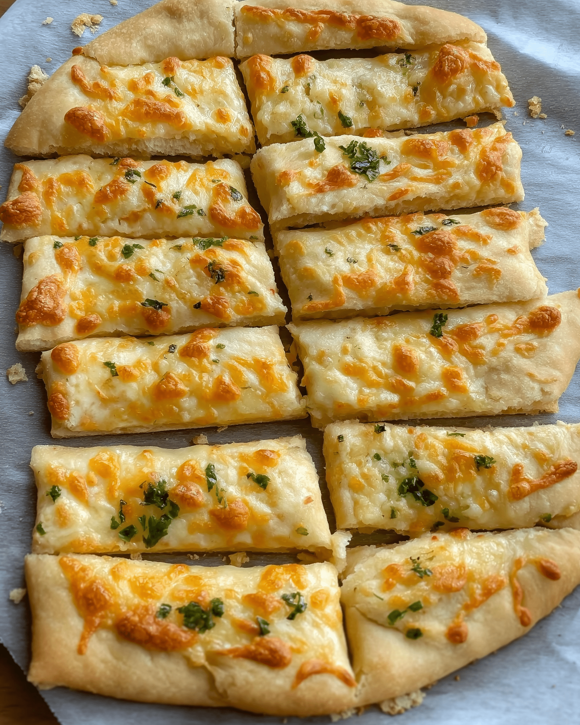 Garlic Breadsticks with Homemade Pizza Dough