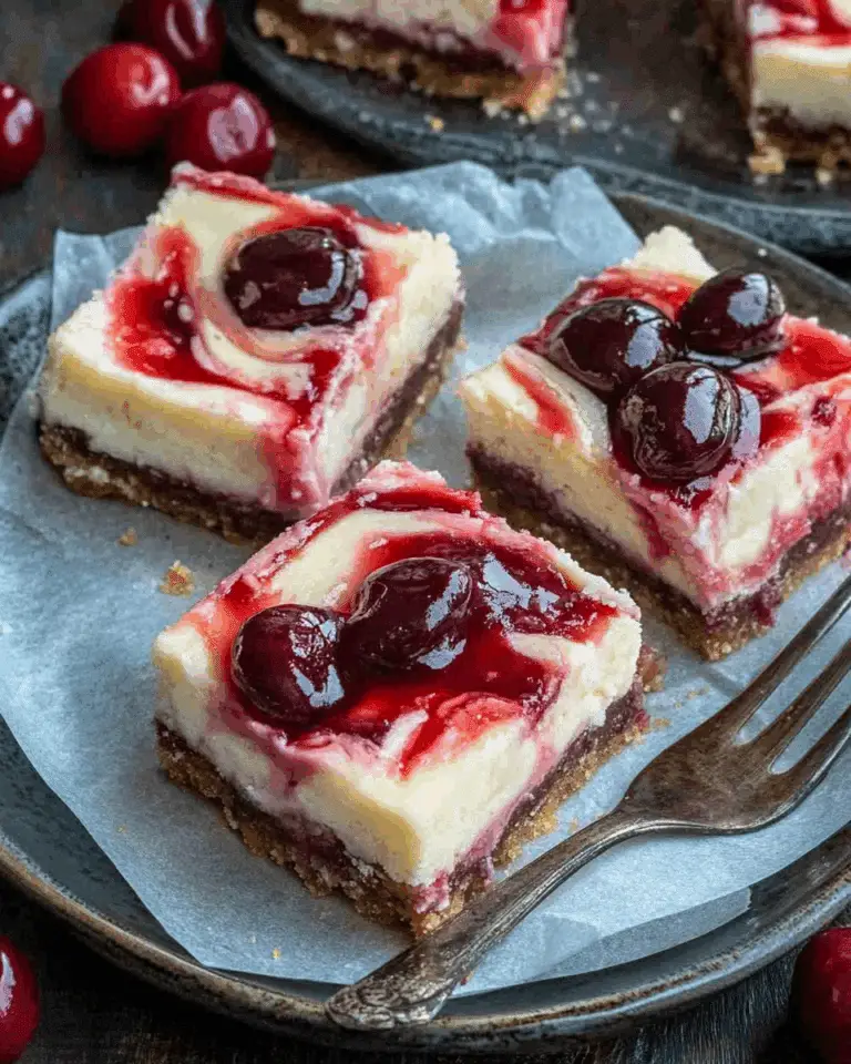 Cherry Cheesecake Bars