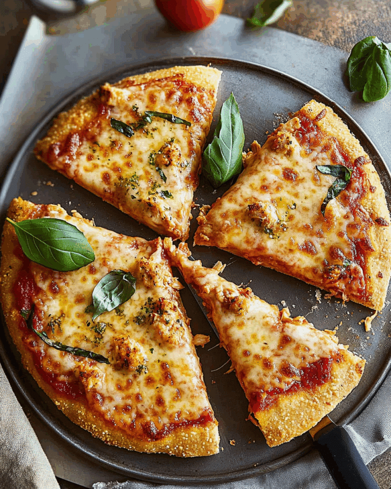 Chicken Crust Pizza | Recipe Teach