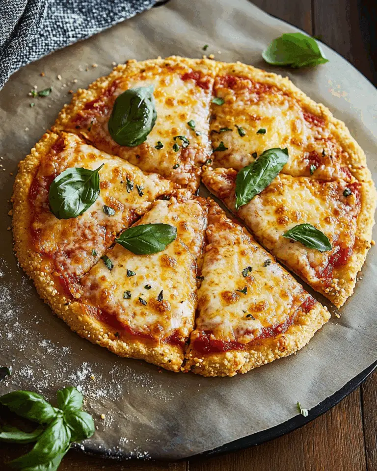 Chicken Crust Pizza