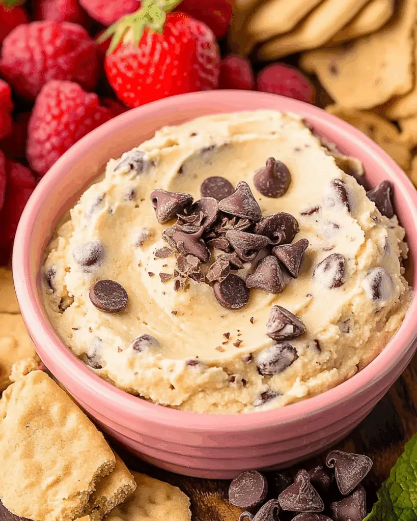 Chocolate Chip Cookie Dough Dip