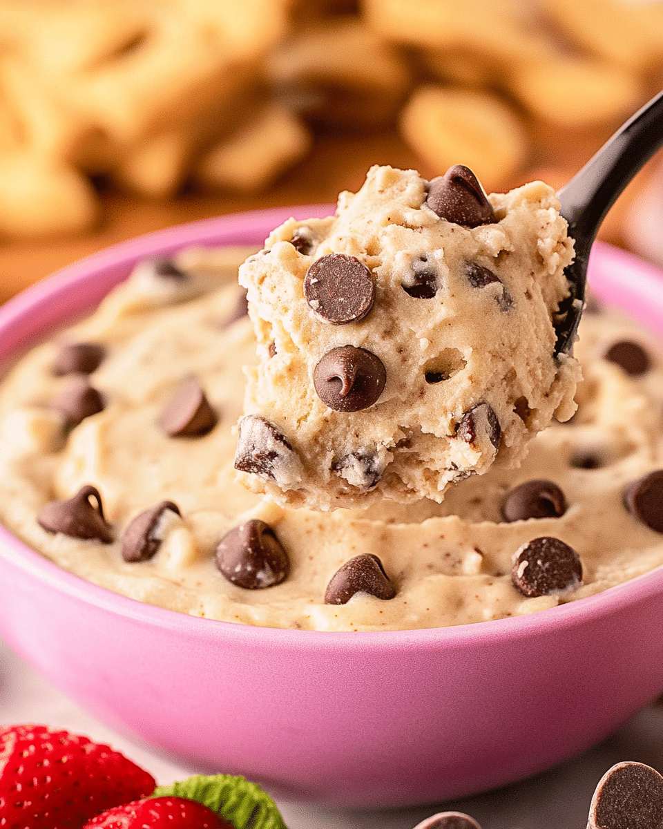Chocolate Chip Cookie Dough Dip