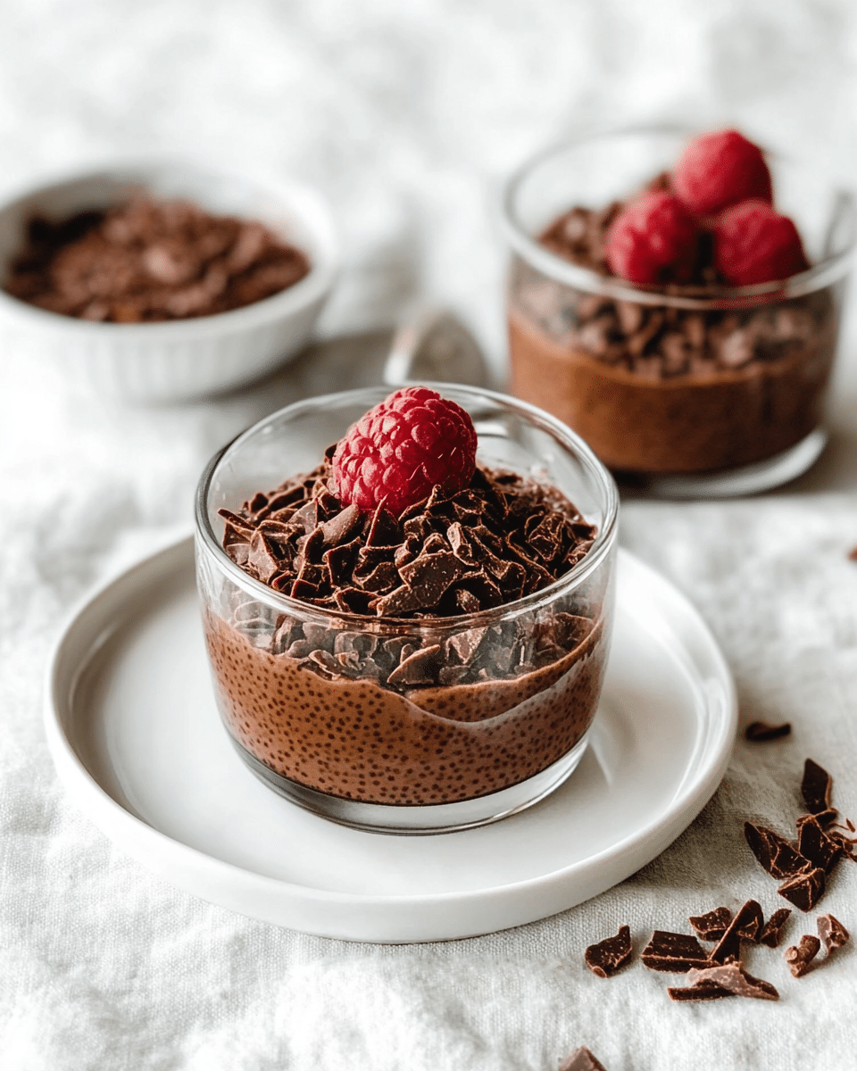 Chocolate Chia Seed Pudding