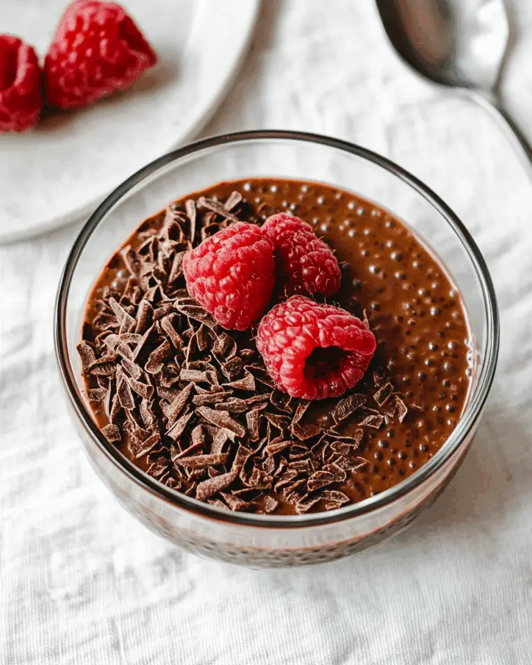 Chocolate Chia Seed Pudding